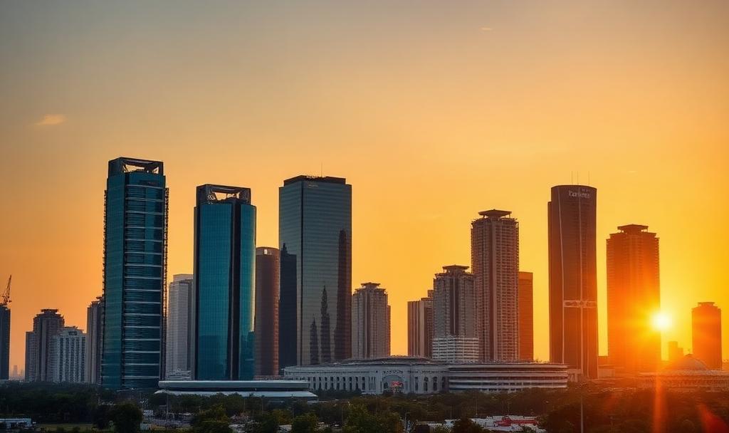 Gurugram Cyber City corporate skyline — top location for IT staffing and executive search