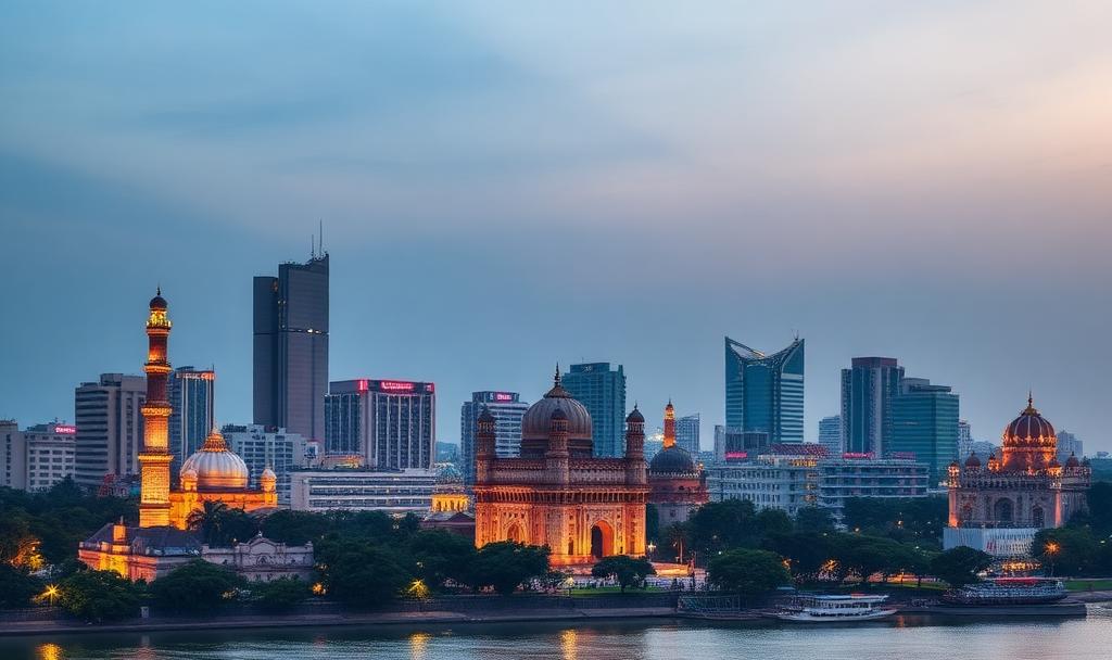 Hyderabad HITEC City skyline — leading hub for GCC hiring and cybersecurity recruitment