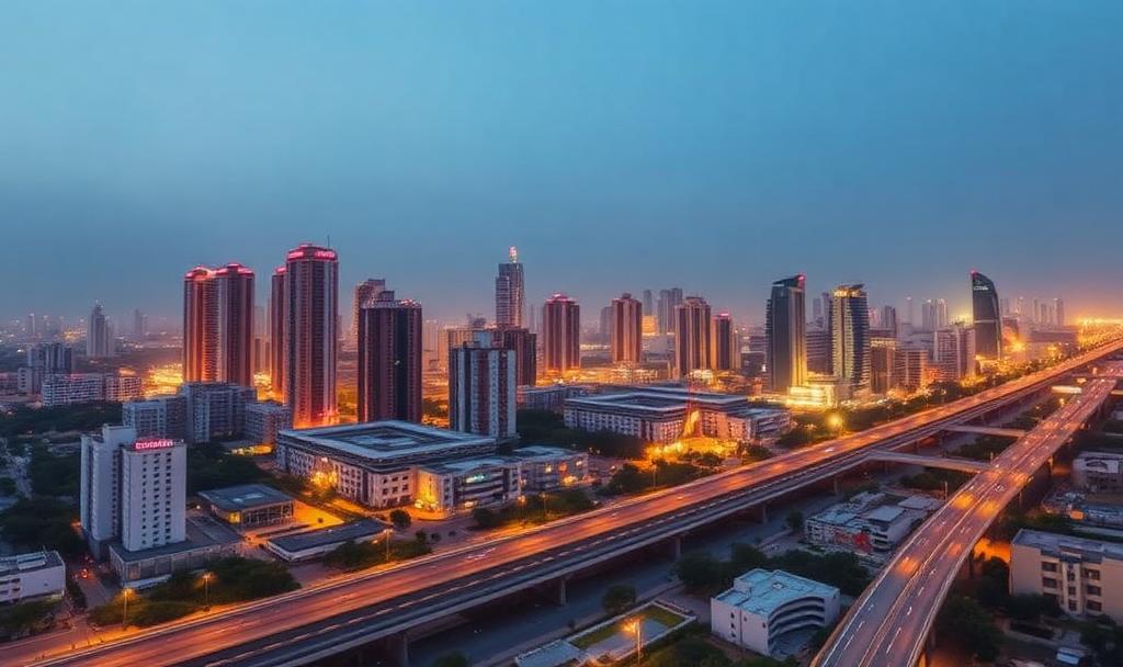 Noida Sector 62 tech park skyline — key NCR hub for BPO and IT recruitment
