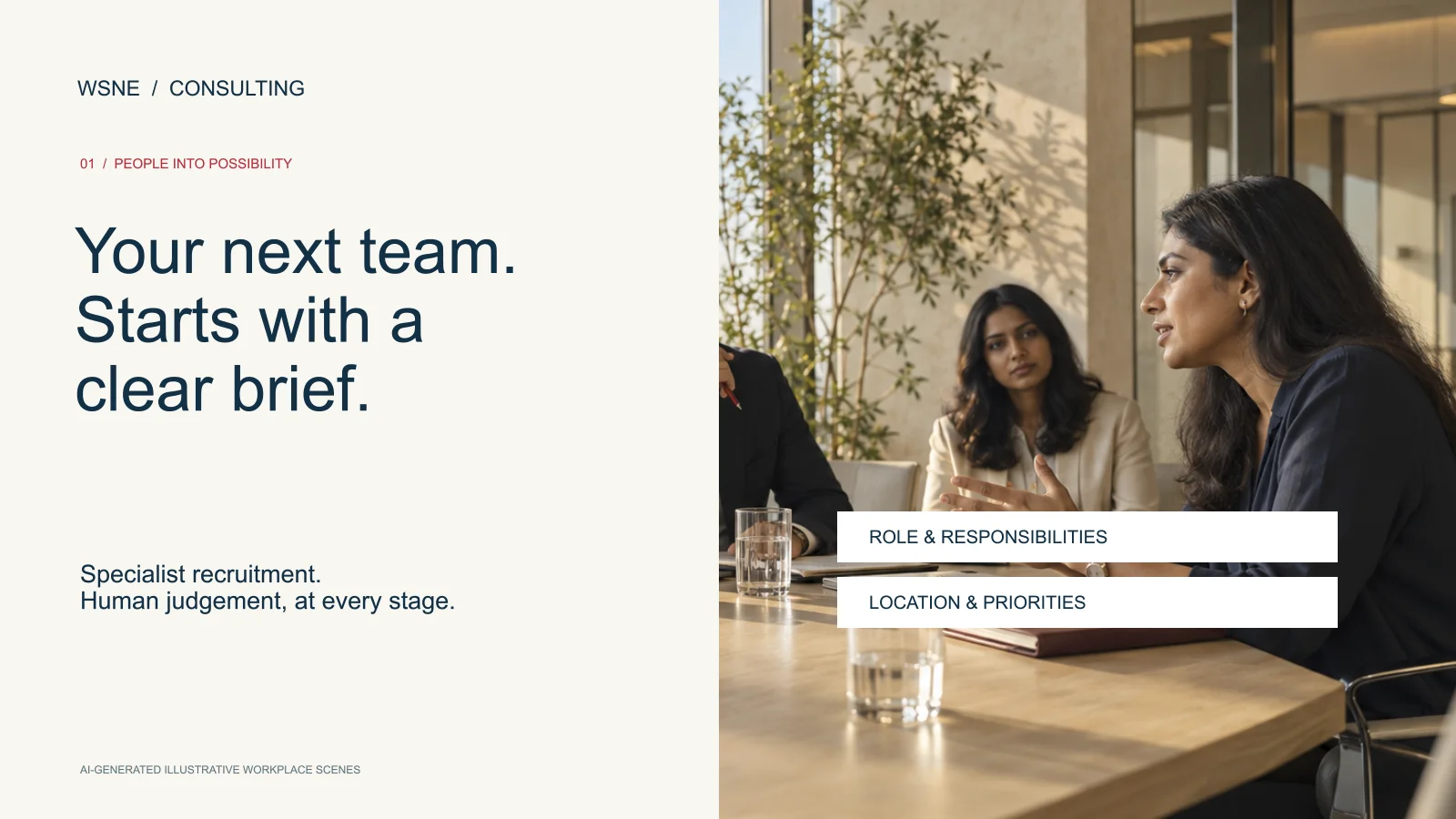 WSNE film: your next team starts with a clear brief